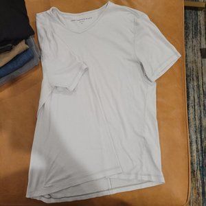John Varvatos Cotton T-Shirt (Off-white/grey)
